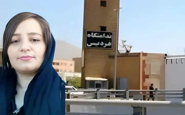 Frau Masoumeh Sanobari, hat eine Einzelhaft von 13 Monaten im Fardis Gefängnis von Karadsch erdulden müssen.