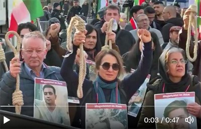 Berlin: Protest gegen Hinrichtungen im Iran