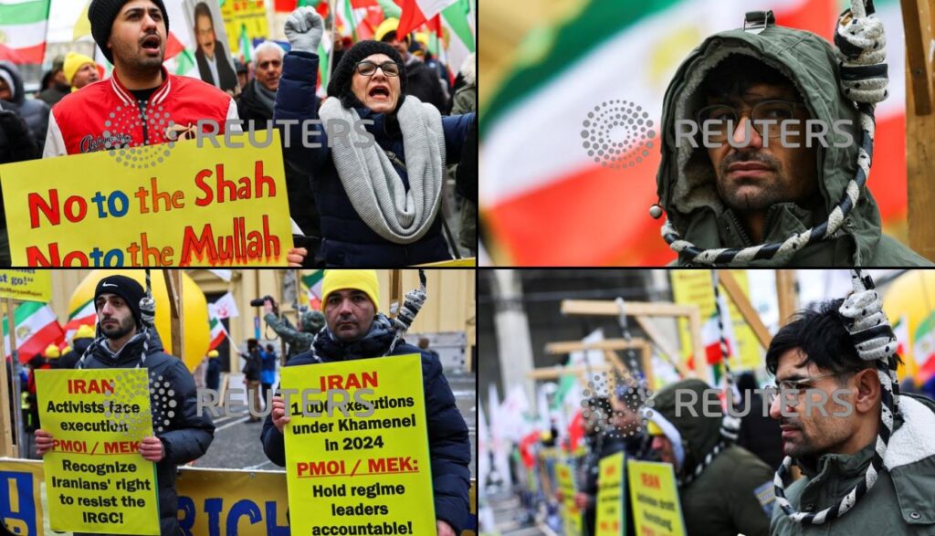 Großdemo in München fordert entschiedene Haltung zum Iran-Regime Großdemo in München fordert entschiedene Haltung zum Iran-Regime