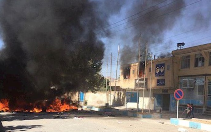 Proteste in Lordegan (Iran)