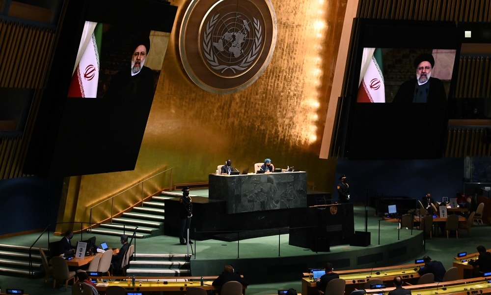 El presidente iraní dice a la ONU que la hegemonía de EE.UU. ha fracasado