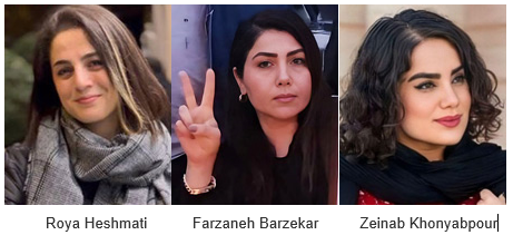 Iranische Frauenrechtlerinnen im Gefängnis