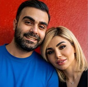 Bita Hemmati and her husband, Mohammadreza Majidi